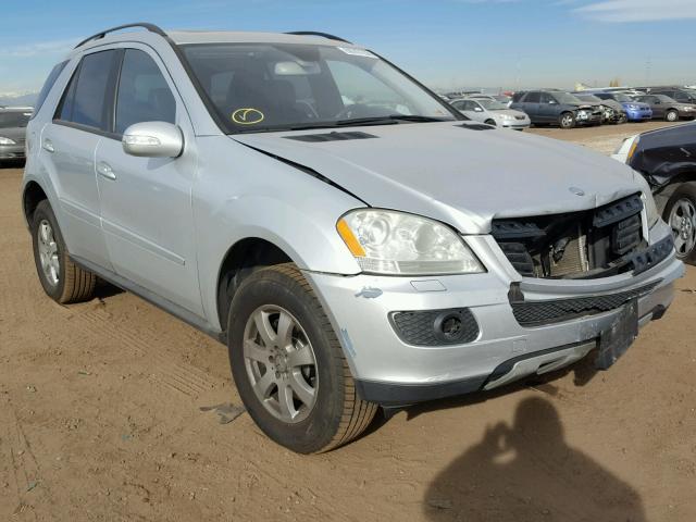 4JGBB86E96A030813 - 2006 MERCEDES-BENZ ML 350 SILVER photo 1