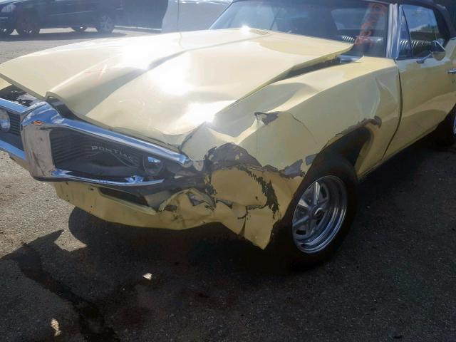 235678Z117095 - 1968 PONTIAC TEMPEST YELLOW photo 10