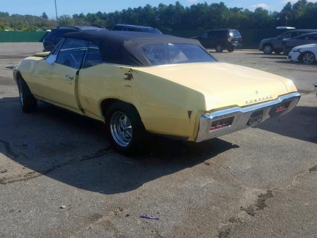 235678Z117095 - 1968 PONTIAC TEMPEST YELLOW photo 3