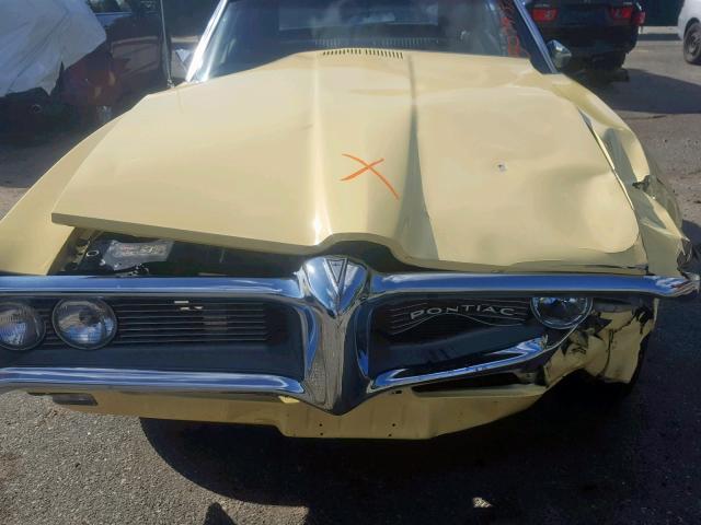 235678Z117095 - 1968 PONTIAC TEMPEST YELLOW photo 7