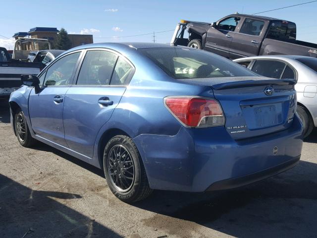 JF1GJAA63GG006323 - 2016 SUBARU IMPREZA BLUE photo 3