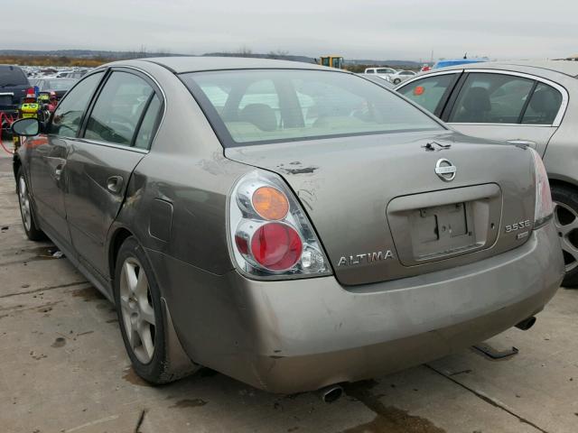 1N4BL11E53C136987 - 2003 NISSAN ALTIMA SE GOLD photo 3