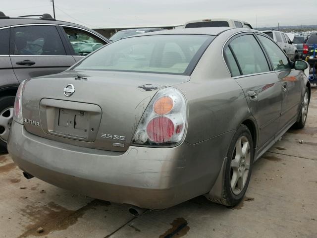 1N4BL11E53C136987 - 2003 NISSAN ALTIMA SE GOLD photo 4