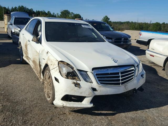 WDDHF5KB8CA548717 - 2012 MERCEDES-BENZ E 350 WHITE photo 1