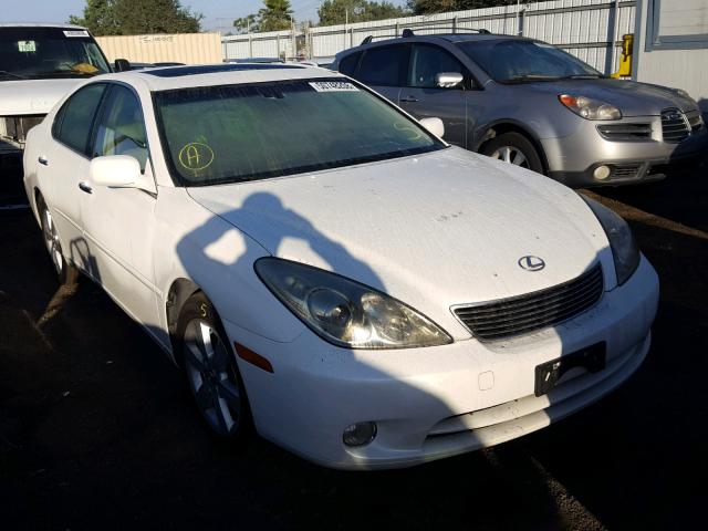 JTHBA30G955110137 - 2005 LEXUS ES 330 WHITE photo 1