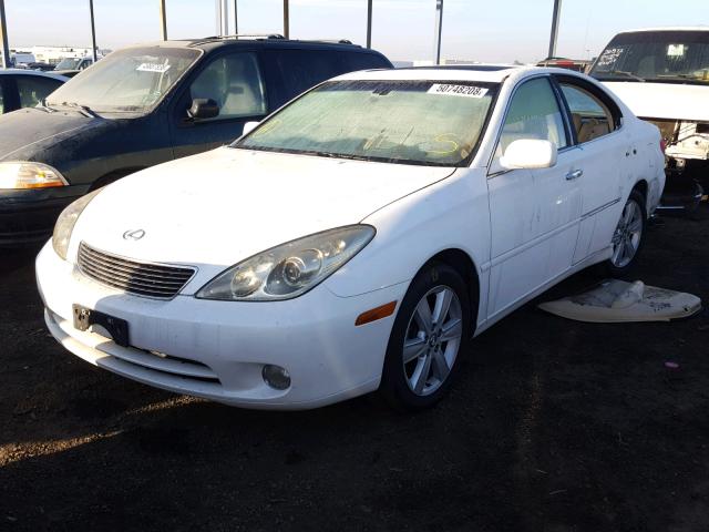 JTHBA30G955110137 - 2005 LEXUS ES 330 WHITE photo 2