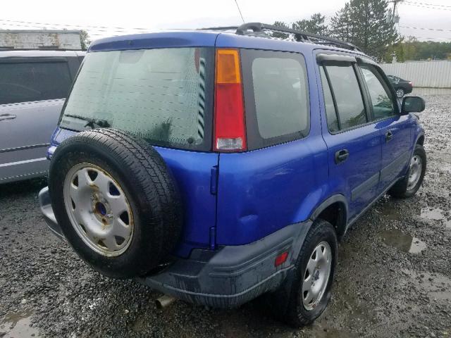 JHLRD18481C046364 - 2001 HONDA CR-V LX BLUE photo 4