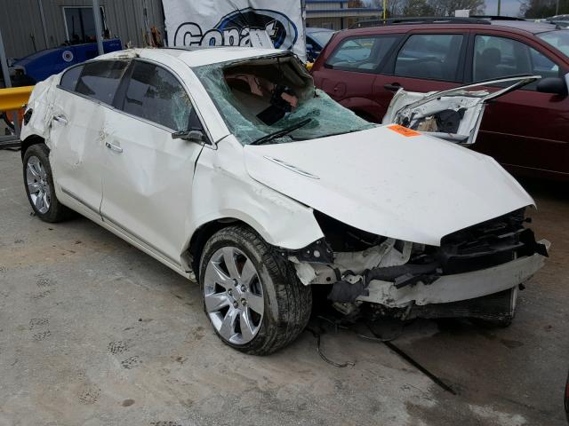 1G4GH5E31CF210157 - 2012 BUICK LACROSSE P WHITE photo 1