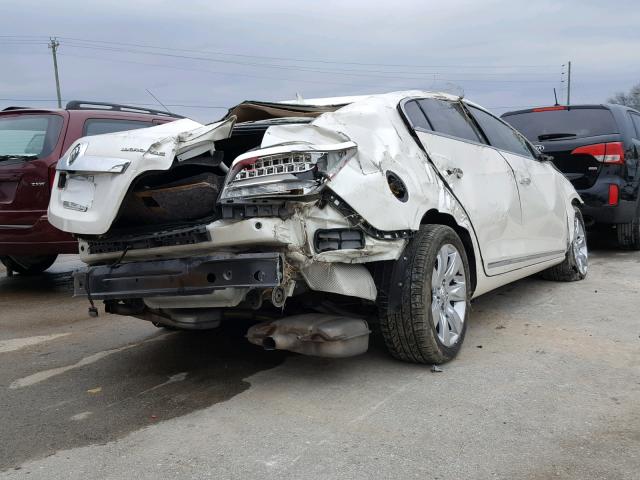 1G4GH5E31CF210157 - 2012 BUICK LACROSSE P WHITE photo 4