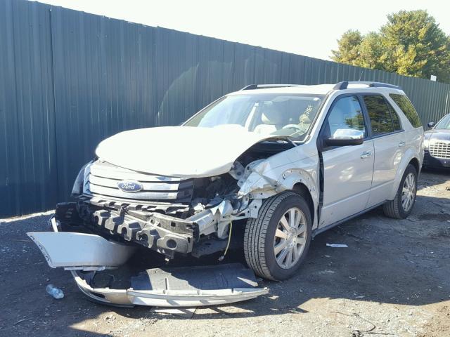 1FMDK06WX8GA19337 - 2008 FORD TAURUS X L CREAM photo 2