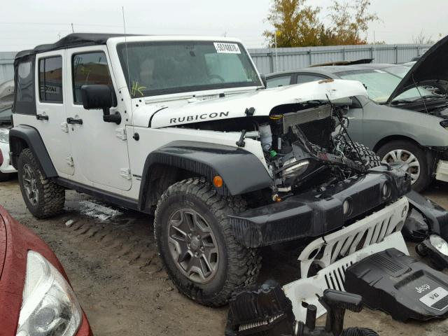 1C4HJWFG6GL169195 - 2016 JEEP WRANGLER U WHITE photo 1