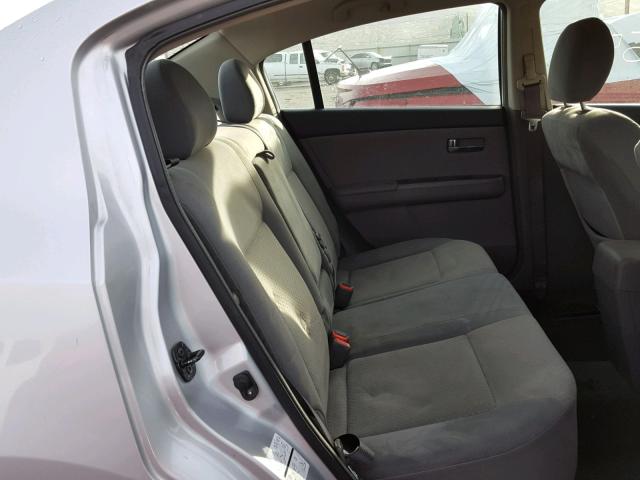 3N1AB61E79L610850 - 2009 NISSAN SENTRA 2.0 SILVER photo 6