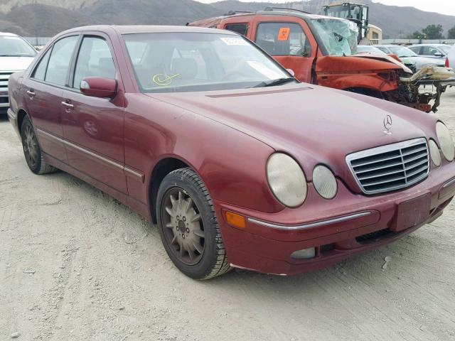 WDBJF65J9YB081750 - 2000 MERCEDES-BENZ E 320 BURGUNDY photo 1