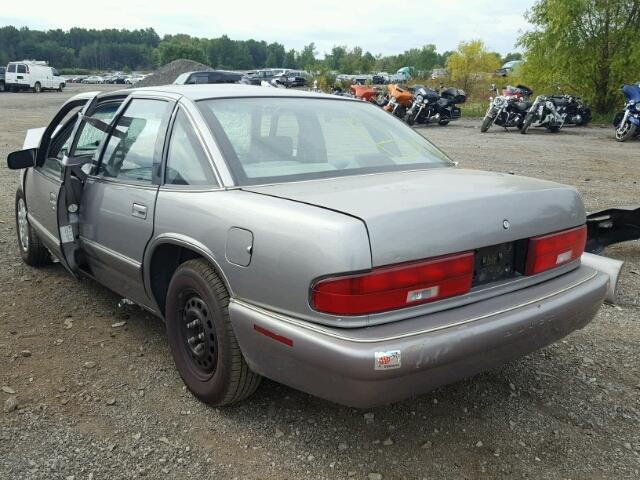 2G4WB52M3T1439862 - 1996 BUICK REGAL CUST GRAY photo 3