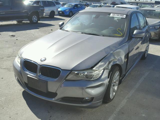 WBAPH5G52BNM75366 - 2011 BMW 328 I SULE GRAY photo 2