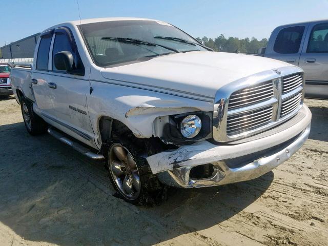 1D7HA18N84S707286 - 2004 DODGE RAM 1500 S WHITE photo 1