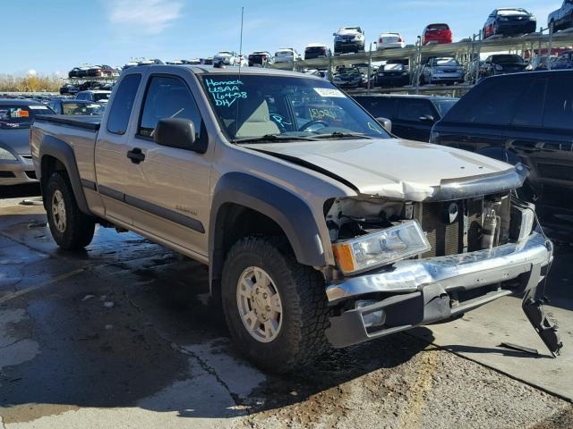 1GCDT196X48126346 - 2004 CHEVROLET COLORADO GOLD photo 1