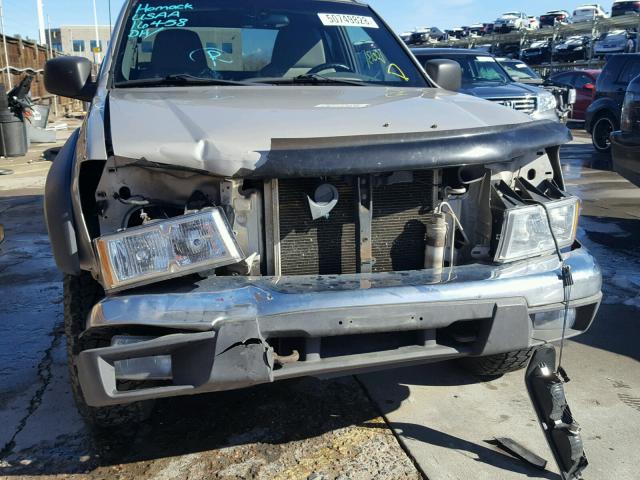 1GCDT196X48126346 - 2004 CHEVROLET COLORADO GOLD photo 9