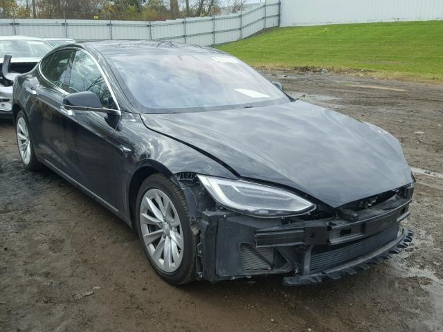 5YJSA1E25HF192583 - 2017 TESLA MODEL S BLACK photo 1