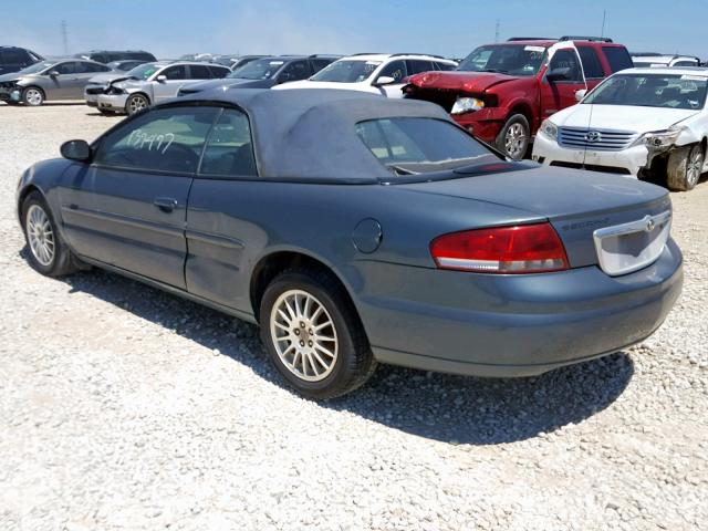 1C3EL55R86N259191 - 2006 CHRYSLER SEBRING TO GREEN photo 3