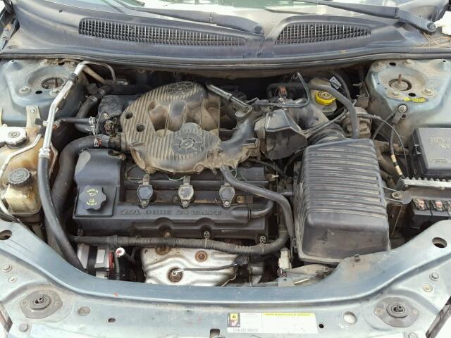 1C3EL55R86N259191 - 2006 CHRYSLER SEBRING TO GREEN photo 7