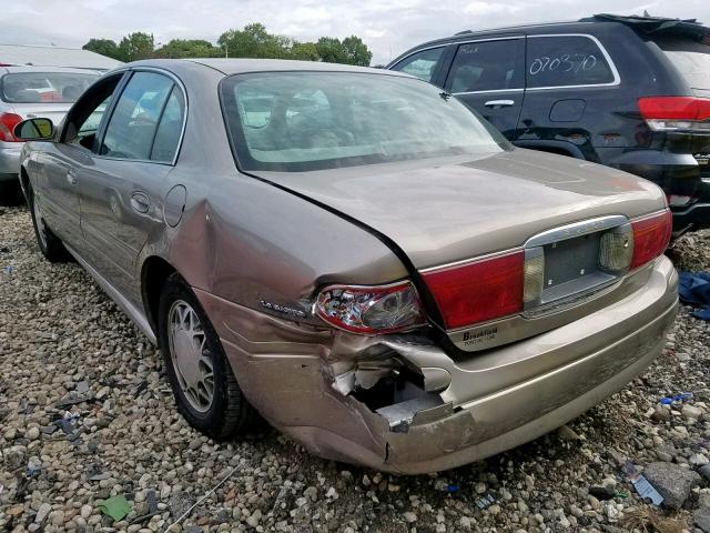 1G4HP54KX2U259738 - 2002 BUICK LESABRE CU TAN photo 3