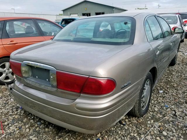 1G4HP54KX2U259738 - 2002 BUICK LESABRE CU TAN photo 4