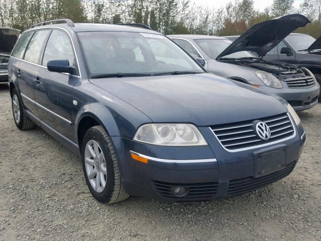 WVWVD63B94E114162 - 2004 VOLKSWAGEN PASSAT GLS BLUE photo 1