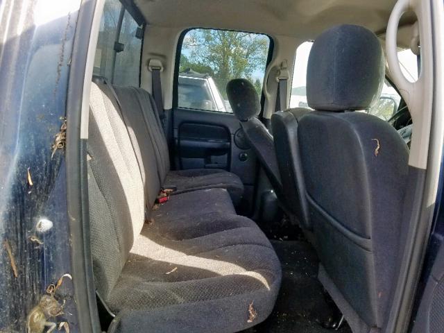 3D7KU28D93G779274 - 2003 DODGE RAM 2500 S Կապույտ լուսանկար 6