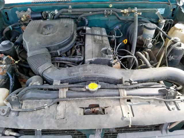 1N6SD16S0SC389409 - 1995 NISSAN TRUCK KING GREEN photo 7