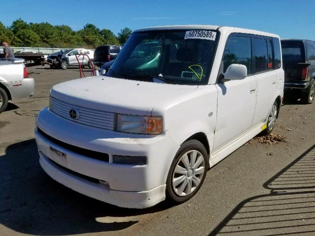 JTLKT334150202924 - 2005 TOYOTA SCION XB თეთრი ფოტო 2