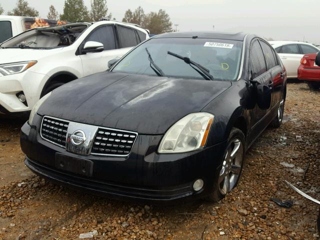 1N4BA41E25C859738 - 2005 NISSAN MAXIMA SE BLACK photo 2