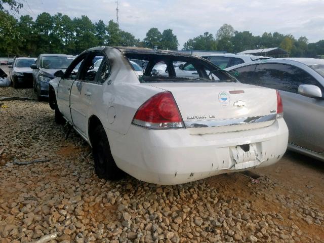 2G1WB58K981209186 - 2008 CHEVROLET IMPALA LS WHITE photo 3