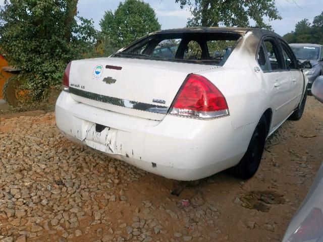 2G1WB58K981209186 - 2008 CHEVROLET IMPALA LS WHITE photo 4