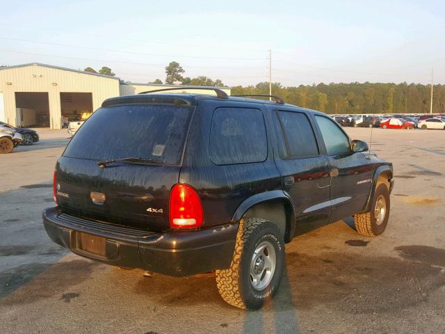 1B4HS28Y8XF560615 - 1999 DODGE DURANGO BLACK photo 4