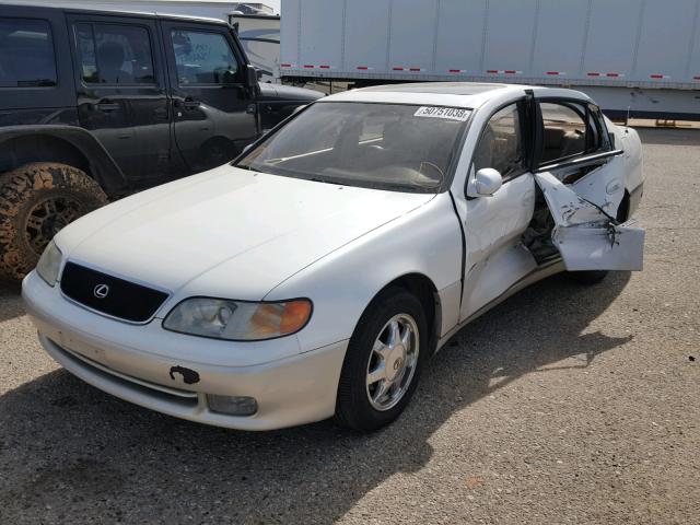 JT8BD42S4T0125251 - 1996 LEXUS GS 300 WHITE photo 2