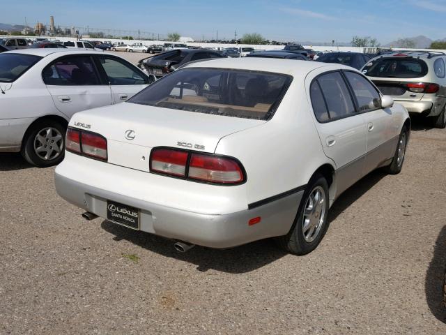 JT8BD42S4T0125251 - 1996 LEXUS GS 300 WHITE photo 4