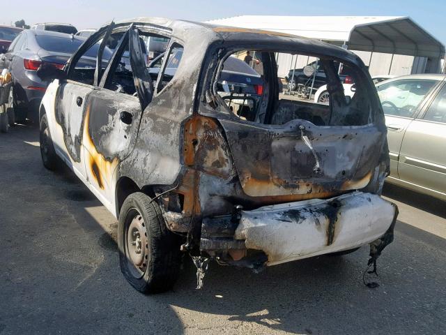 KL1TD66646B617695 - 2006 CHEVROLET AVEO BASE Ақ фото 3