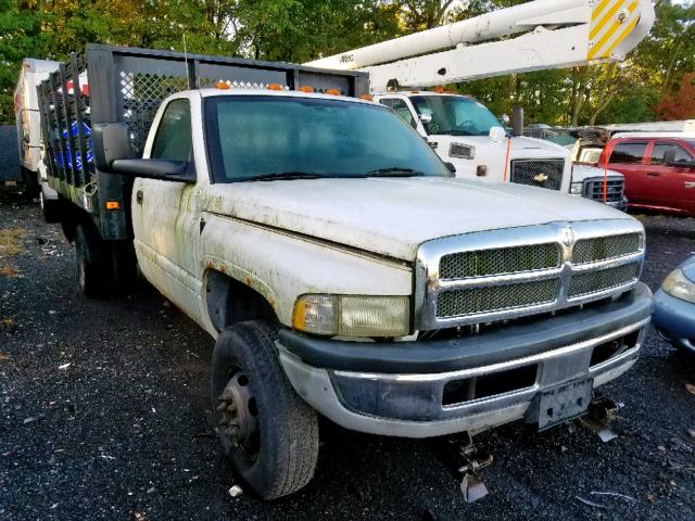 3B6MF36522M216716 - 2002 DODGE RAM 3500 WHITE photo 1