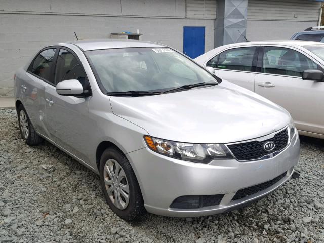 KNAFU4A23B5395638 - 2011 KIA FORTE EX SILVER photo 1