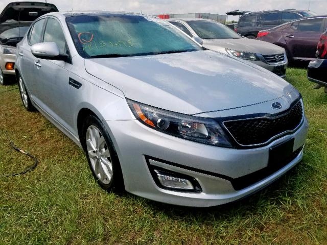 5XXGN4A77FG499387 - 2015 KIA OPTIMA EX SILVER photo 1