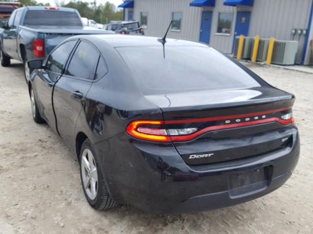 1C3CDFBBXFD159116 - 2015 DODGE DART SXT BLACK photo 3