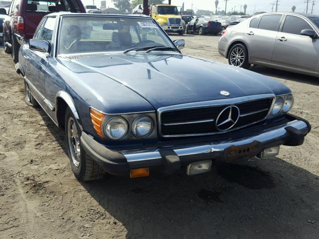 WDBBA45A8CB011799 - 1982 MERCEDES-BENZ 380 SL BLUE photo 1