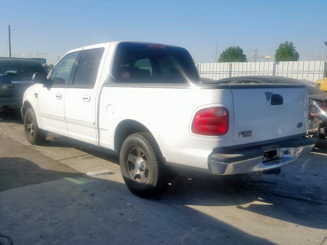 1FTRW07641KC50976 - 2001 FORD F150 SUPER WHITE photo 3