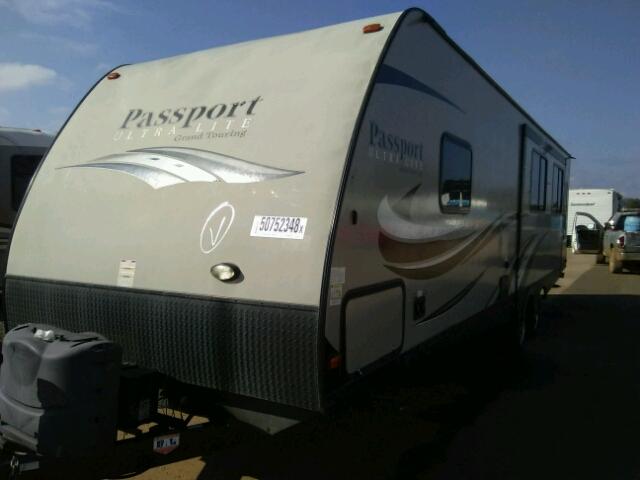 4YDT28923GT410520 - 2016 TRAV TRAILER GRAY photo 2