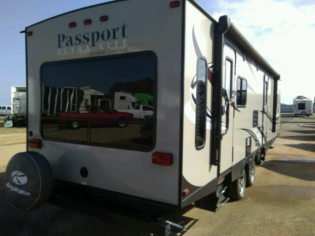 4YDT28923GT410520 - 2016 TRAV TRAILER GRAY photo 4