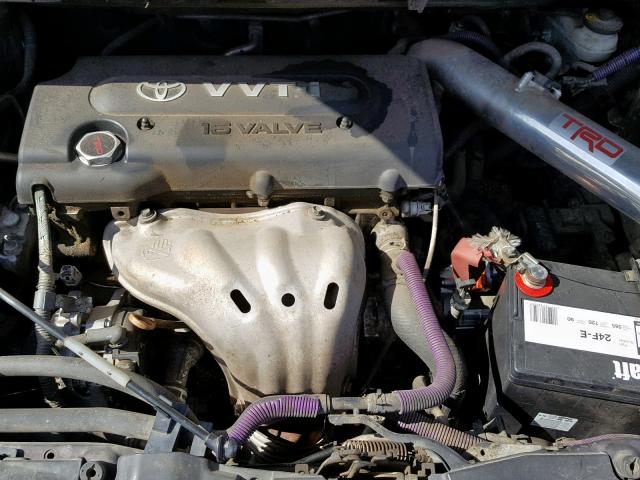 JTLKE50E881047984 - 2008 TOYOTA SCION XB ბურგუნდია ფოტო 7