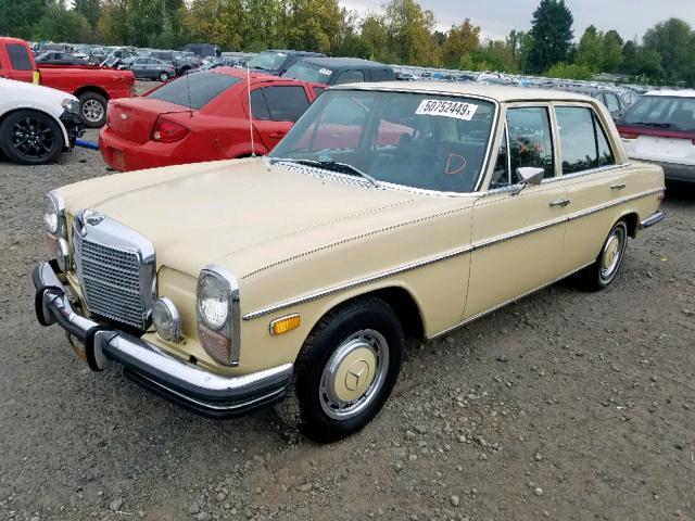 11406012019297 - 1973 MERCEDES-BENZ 280 CREAM photo 2