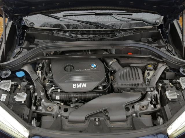 WBXHT3C34G5E50108 - 2016 BMW X1 XDRIVE2 BLUE photo 7
