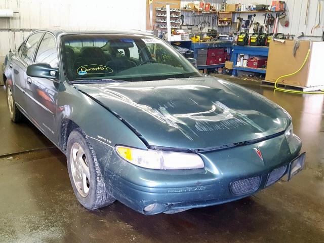 1G2WJ52K3VF332672 - 1997 PONTIAC GRAND PRIX GREEN photo 1